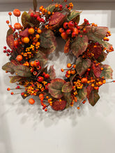 Rustic berry wreath