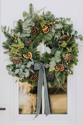Prancer Fresh Christmas Wreath