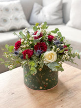 Christmas Fresh Flower Hat Box