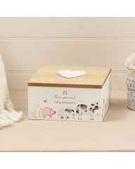 Mini farm keepsake box
