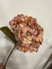Hydrangea stem autumn (faux 46cm)