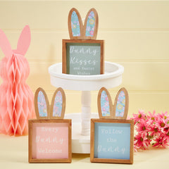 Bunny ears plaque