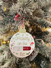 Naught or nice decoration