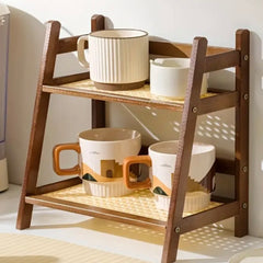 Wooden shelf (H28.5xL26.5xW18cm)