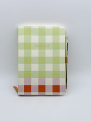 Gratitude journal with pen