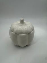 Ceramic pumpkin jar