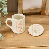 Mug & coaster gift set