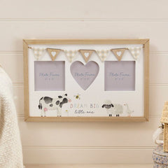 Farm theme photo frame with bunting