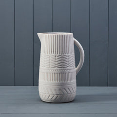 White ceramic jug (26.5cm)
