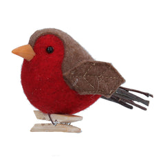 Robin on Peg decoration