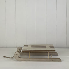 Wooden Festive Sleigh