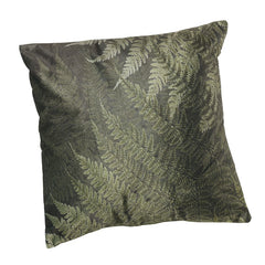 Green fern cushion