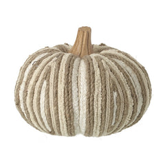 Beige stripe pumpkin