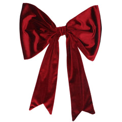 Velvet Bow Burgundy