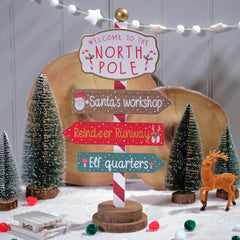 North Pole sign