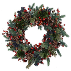 Cones, Berries & Spruce Wreath