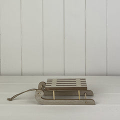 Wooden Festive Sleigh sml