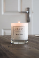 So’ soy apple bake candle