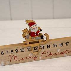 Wooden Santa Advent