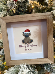 Highland cow frame