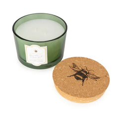 Spiced honey and lavender two wick candle