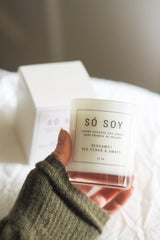 So’ Soy bergamot, red cedar & amber candle