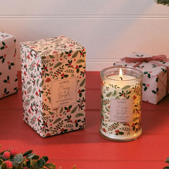 Hollies and Berries Candle