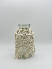 Macrame vase