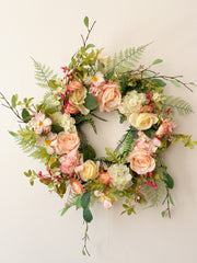 Pastel Spring/Summer Wreath