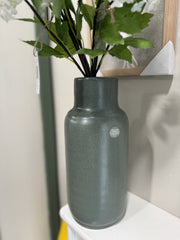 sage green vase