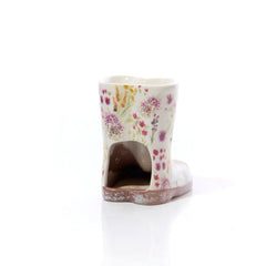 Welly boot ceramic burner