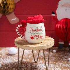 Festive cup and socks set