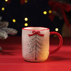 Bow ceramic mug
