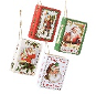 SANTA BOOK HANGING DECORATION