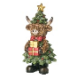 CHRISTMAS TREE HIGHLAND COW