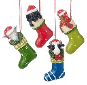 ANIMAL STOCKINGS HANGING DECORATION