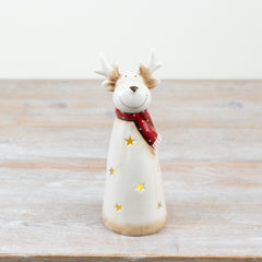 LED Deer Star Ornament