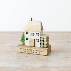 It's the most wonderful time... Wooden House Block