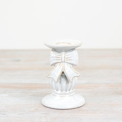 Bow Pillar Candle Holder