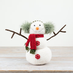 Sitting Snowman