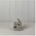 Beige Ceramic House Decoration with LED